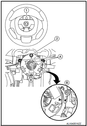 Nissan Maxima. SPIRAL CABLE