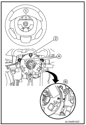 Nissan Maxima. SPIRAL CABLE