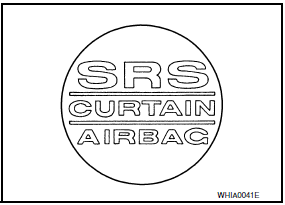 Nissan Maxima. Side Curtain Air Bag