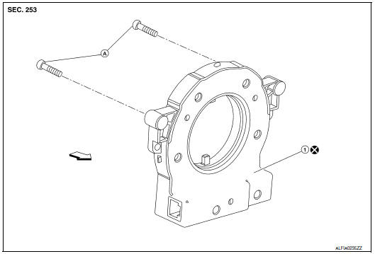 Nissan Maxima. Exploded View