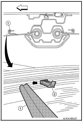 Nissan Maxima. Exploded View