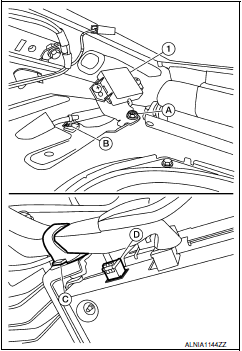 Nissan Maxima. REMOVAL