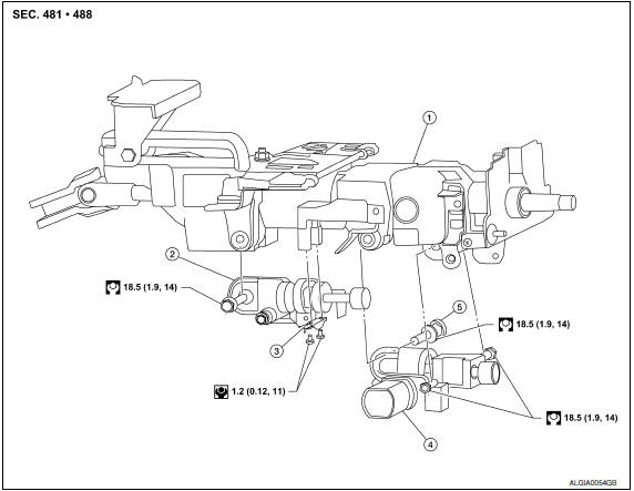 Nissan Maxima. TILT MOTOR