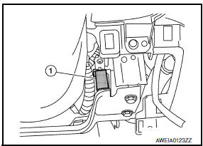 Nissan Maxima. TIRE PRESSURE RECEIVER