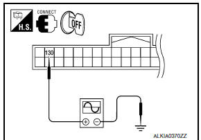 Nissan Maxima. CHECK TRUNK LAMP SWITCH INPUT SIGNAL