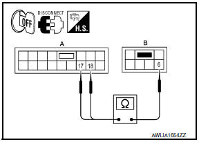 Nissan Maxima. CHECK TURN SIGNAL LAMP CIRCUIT FOR OPEN