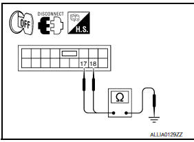 Nissan Maxima. CHECK TURN SIGNAL LAMP SHORT CIRCUIT