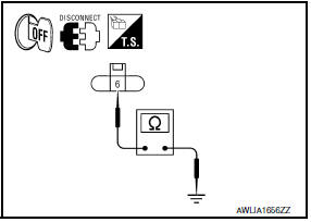 Nissan Maxima. CHECK TURN SIGNAL LAMP GROUND CIRCUIT