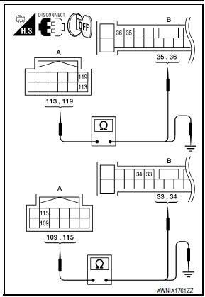 Nissan Maxima. HARNESS CHECK