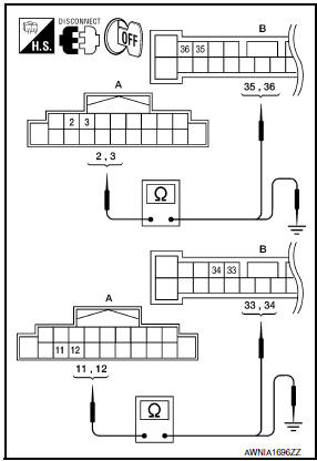 Nissan Maxima. HARNESS CHECK