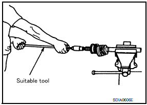 Nissan Maxima. Disassembly and Assembly (LH)