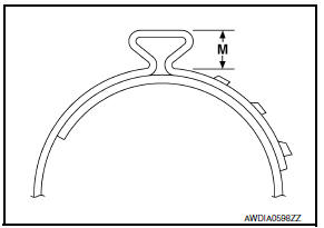 Nissan Maxima. Wheel Side