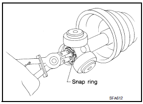 Nissan Maxima. Transaxle Side