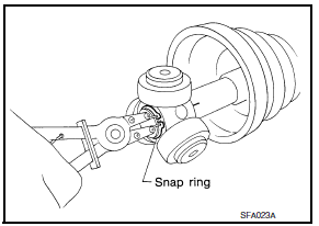 Nissan Maxima. Transaxle Side