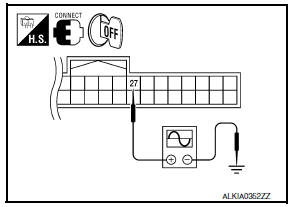 Nissan Maxima. CHECK UNLOCK SENSOR POWER SUPPLY