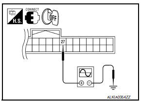 Nissan Maxima. CHECK BCM OUTPUT SIGNAL