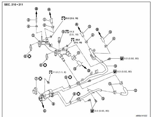 Nissan Maxima. Removal and Installation