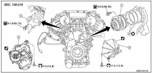 Nissan Maxima. Exploded View