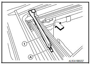 Nissan Maxima. WIND DEFLECTOR