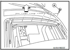 Nissan Maxima. WIND DEFLECTOR