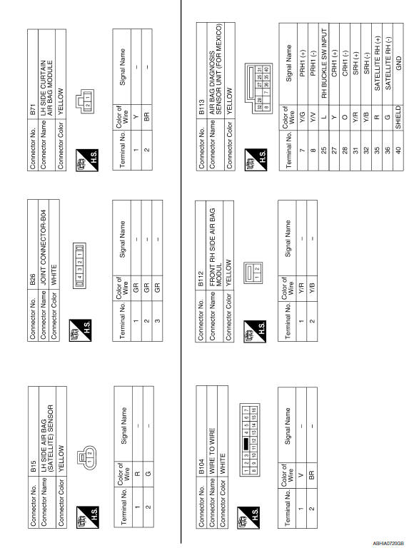 Nissan Maxima. Wiring Diagram - For Mexico