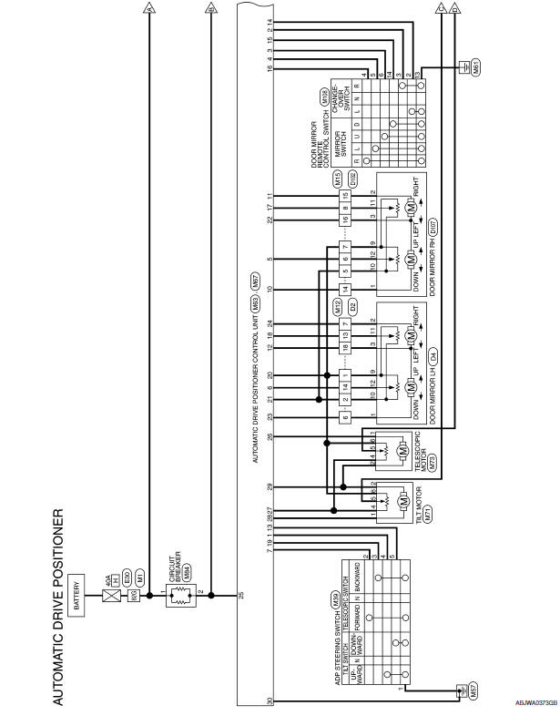 Nissan Maxima. Wiring Diagram