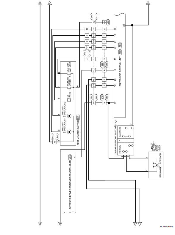 Nissan Maxima Service and Repair Manual - Wiring diagram - Automatic