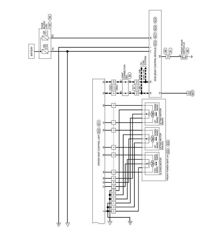 Nissan Maxima. Wiring Diagram