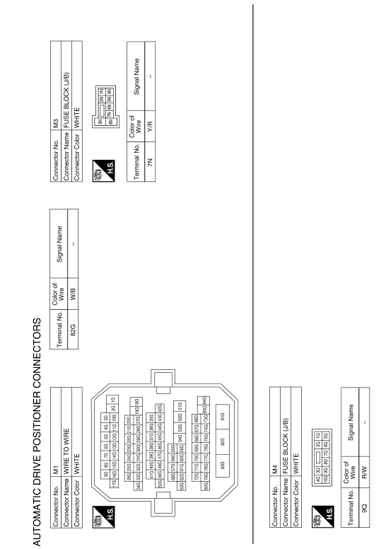 Nissan Maxima. Wiring Diagram