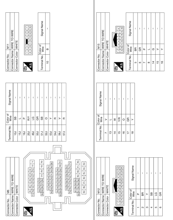 Nissan Maxima. Wiring Diagram