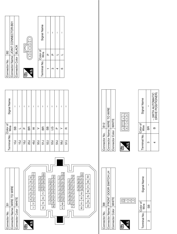 Nissan Maxima. Wiring Diagram