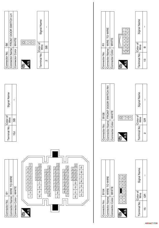 Nissan Maxima. WIRING DIAGRAM