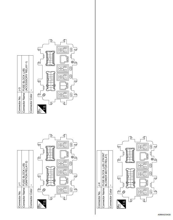 Nissan Maxima. POWER DISTRIBUTION SYSTEM