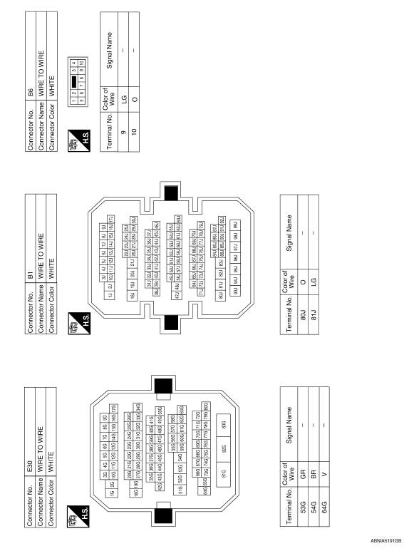 Nissan Maxima. Wiring Diagram - With BOSE Audio System