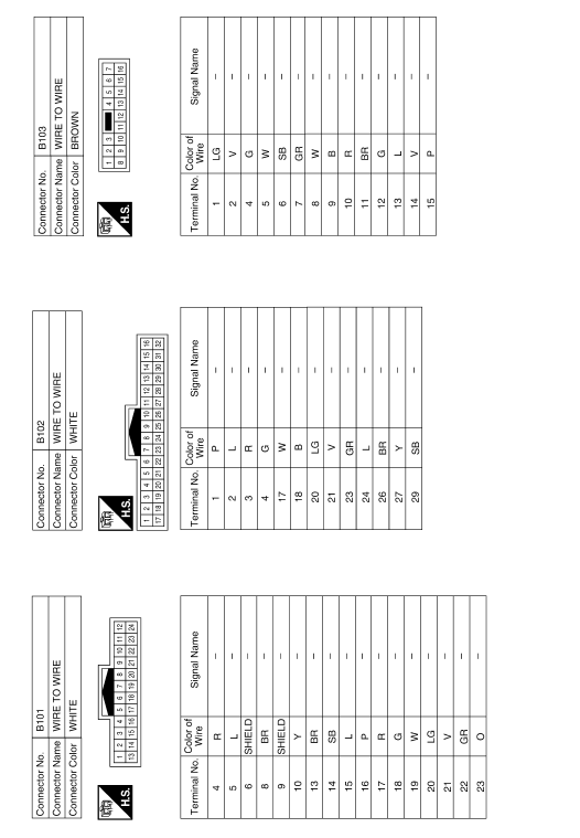 Nissan Maxima. Wiring Diagram - With BOSE Audio System