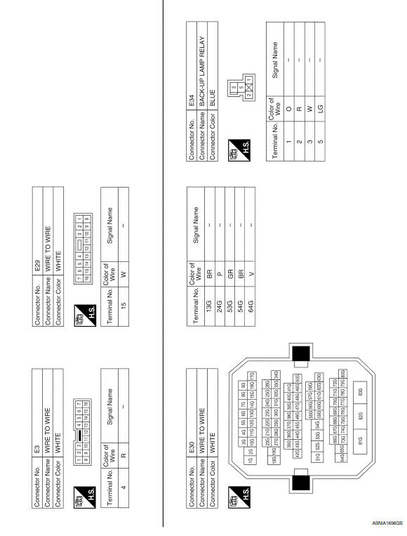 Nissan Maxima. Wiring Diagram - With BOSE audio system With Navigation System