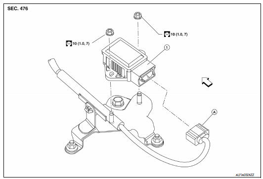 Nissan Maxima. Exploded View